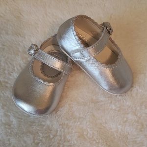 Janie and jack infant shoes sz 1 leather girls